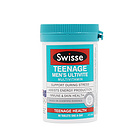 澳大利亞swisse青少年專用男孩復合維生素60粒 補充營養促進發育