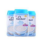 3罐裝直郵美國 Gerber 嘉寶 嬰兒1段大米米粉 高鐵嬰兒輔食227g/罐