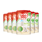 6罐裝英國(guó)原裝進(jìn)口牛欄 1段新生兒奶粉 0-6個(gè)月 900g/罐