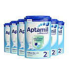 6罐裝英國愛他美新版2段6-12月進(jìn)口嬰兒牛奶粉 Aptamil 900g
