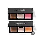 泰國Mistine美氏婷三色修容粉4.8g 修容遮瑕秒變V型臉 粉色/橘色