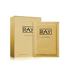 泰國(guó)RAY金色美白蠶絲面膜10片 薄清透 提亮膚色補(bǔ)水控油