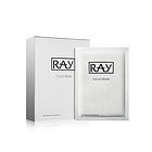 泰國RAY銀色保濕蠶絲面膜10片/盒 清潔補水 肌膚水嫩透白