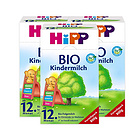 3盒裝喜寶Hipp有機奶粉12+段 12個月以上寶寶奶粉 營養均衡全面口感清淡