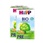 2盒裝喜寶Hipp有機奶粉PRE段600g 0-3個月嬰兒奶粉 口感清淡不上火