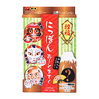 日本pure smile面膜歡樂頌蔣欣樊勝美同款江戶歌舞伎藝妓臉譜面膜 人偶面膜4片裝
