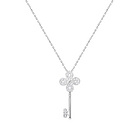 Swarovski (施華洛世奇) 情人節環心扉之鑰水晶鏈墜 5007808