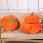南瓜毛絨玩具抱枕靠墊萬圣節(jié)禮物  三種尺寸任選