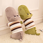 鱷魚公仔抱枕 兩個顏色三種規(guī)格任選