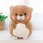 倉鼠空調(diào)被午睡枕汽車抱枕 三種顏色任選