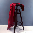 澳大利亞IZR UGG 圍巾 3號棗紅色 尺寸200*70cm 25%羊絨