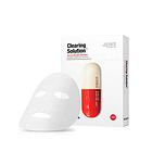 【韓國(guó)直郵】蒂佳婷凈膚護(hù)理白紅藥丸面膜 鎮(zhèn)靜 舒緩 調(diào)理 敏感肌 27g*5片/盒 一盒裝兩盒裝