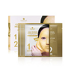 韓國SHANGPREE香蒲麗黃金水光軟膜面膜5片/盒金色 