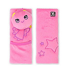 美國Benbat防磨皮寶貝車載安全帶保護套 粉色小仙女