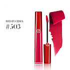 阿瑪尼（ARMANI） 紅管唇釉/臻致絲絨啞光唇釉6.5ml 液體唇膏 持久不脫妝 503