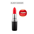 【李孝利同款】MAC/魅可 子彈頭口紅 Lady Danger/血橙色[柔感啞光] 3g
