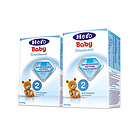 2盒裝 荷蘭美素Friso/Herobaby嬰兒奶粉2段 6-10個月 800g/盒*2 保質期到2019年7月