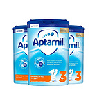 英國 原裝進口 愛他美新版3段1-2歲進口嬰兒牛奶粉 Aptamil 800g/罐 3罐裝