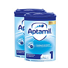 德國美樂寶Aptamil愛他美奶粉 1段 800g/罐 0-6個(gè)月 德愛 2罐裝 新老版本隨機(jī)發(fā)貨
