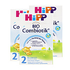 德國 喜寶HiPP 益生菌Combiotik奶粉 2段(6-10個月）600g/罐 3罐裝 新老包裝隨機發(fā)貨
