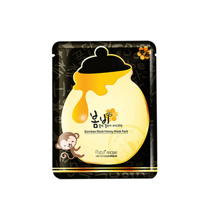 韓國papa recipe春雨蜂蜜保濕補水面膜貼 黑盧卡保濕補水 10片/盒