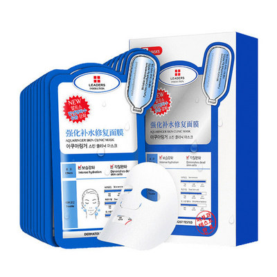 韓國麗得姿領(lǐng)先潤美強(qiáng)化補水修復(fù)面膜10片