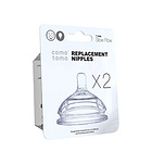 韓國comotomo可么多么奶嘴兩只裝1孔0到3個月