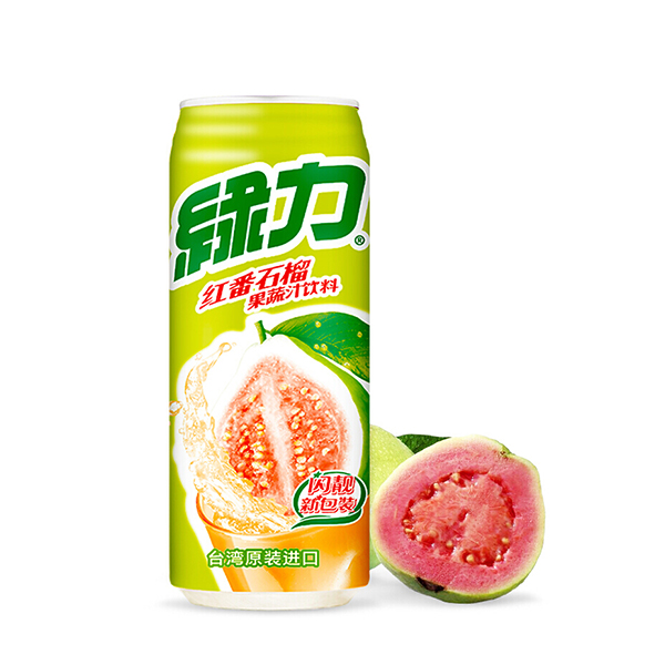 台湾绿力红番石榴果蔬汁饮料480ml