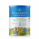 澳大利亞原裝進口 Bellamy’s/貝拉米 嬰幼兒有機奶粉3段 900g/罐 