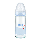 德國(guó)NUK寬口徑玻璃奶瓶240ml 顏色隨機(jī)