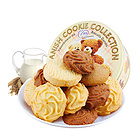 馬來西亞進口零食 Mas麥爾斯小熊松脆曲奇餅干400g