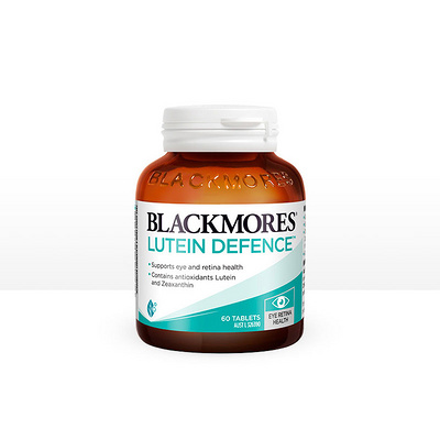 BLACKMORES澳佳寶 Lutein-defence 葉黃素護眼膠囊60粒/瓶 