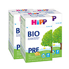 3盒裝喜寶Hipp有機奶粉PRE段600g 0-3個月嬰兒奶粉 口感清淡不上火