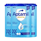 德國新版Aptamil愛他美 嬰兒奶粉Pre段800g/罐 0-3個月 德愛3罐裝  新老版本隨機發貨