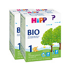 3盒裝喜寶Hipp有機奶粉1段600g 3-6個月寶寶奶粉 有機奶源口感清淡