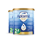 2罐裝 澳洲愛他美金裝 愛他美Aptamil 金裝嬰兒配方奶粉2段 6-12個月900g/罐 