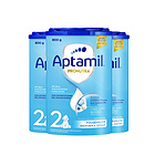 德國 Aptamil愛他美奶粉 2段800g/罐 6-10個月 3罐裝  新老版本隨機發貨