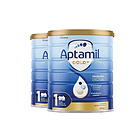 2罐裝 澳洲愛他美金裝 愛他美Aptamil 金裝嬰兒配方奶粉1段 900g/罐 0-6個(gè)月