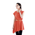 BILLYWILLY寬松斜邊衫（橙色）