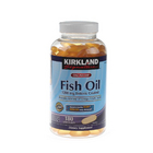 美國Kirkland Omega-3 Fish Oil高濃度深海魚油膠囊  180粒/瓶