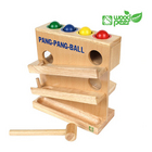 韓國 WOOD PEER 砰砰球 兒童早教益智玩具