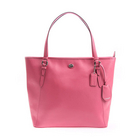 美國現(xiàn)貨 蔻馳COACH 女款粉色真皮手提單肩包 F27349 SV/SY