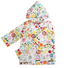 韓國Kinderspel WINDY COAT寶寶風衣/雨衣/外套-陽光快樂小花圖案