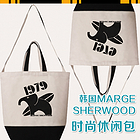 韓國(guó)明星愛用品牌MARGE SHERWOOD - LUCKY ELEPHANT ECHO BACK With surfing休閑包 