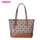 COSMOPOLITAN 時尚拼接肩包 寬敞大氣 獨特嘴唇模樣圖案 熱情有活力 