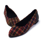 [PIXION] 韓版棉質(zhì)可愛淑女條紋平底鞋 彩紋平底女鞋