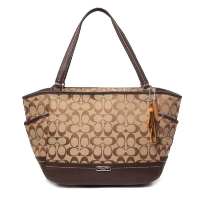 美國(guó) coach蔻馳 單肩包手提包兩用女包 時(shí)尚干練女式包包 F23297 SKHMA