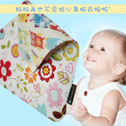 韓國Kinderspel 兒童健康面料可愛防水圍兜-陽光快樂的小花