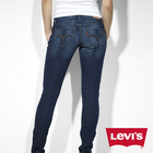 李維斯Levi's 少女524牛仔褲  修身版型 時尚低腰設計 美國直郵