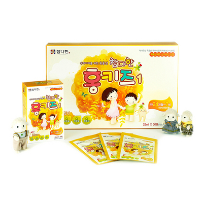 參多韓黑紅參兒童系列第一階段 （24個月~7歲兒童）黑紅參精華液 韓國6年根高麗參紅參人參